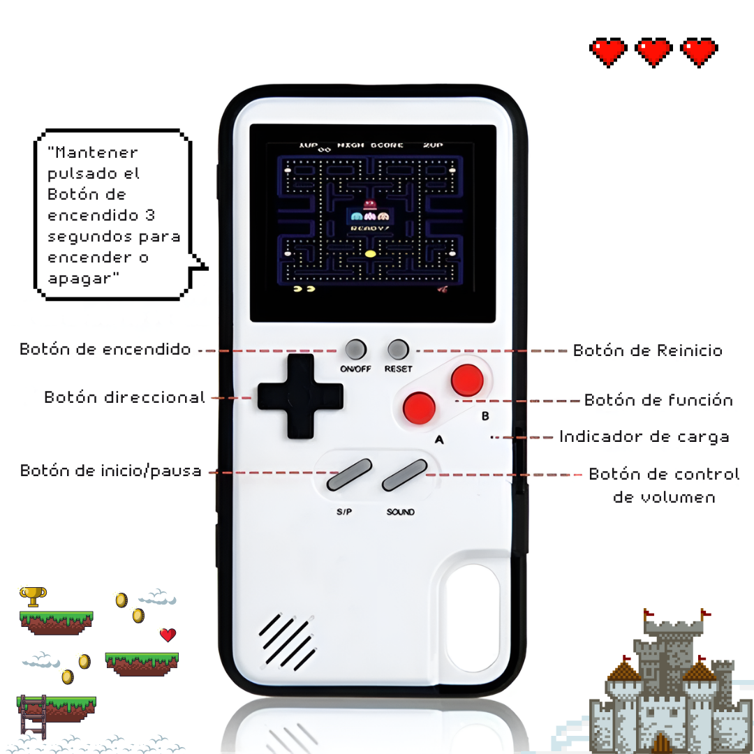 Funda de Móvil Consola Retro
